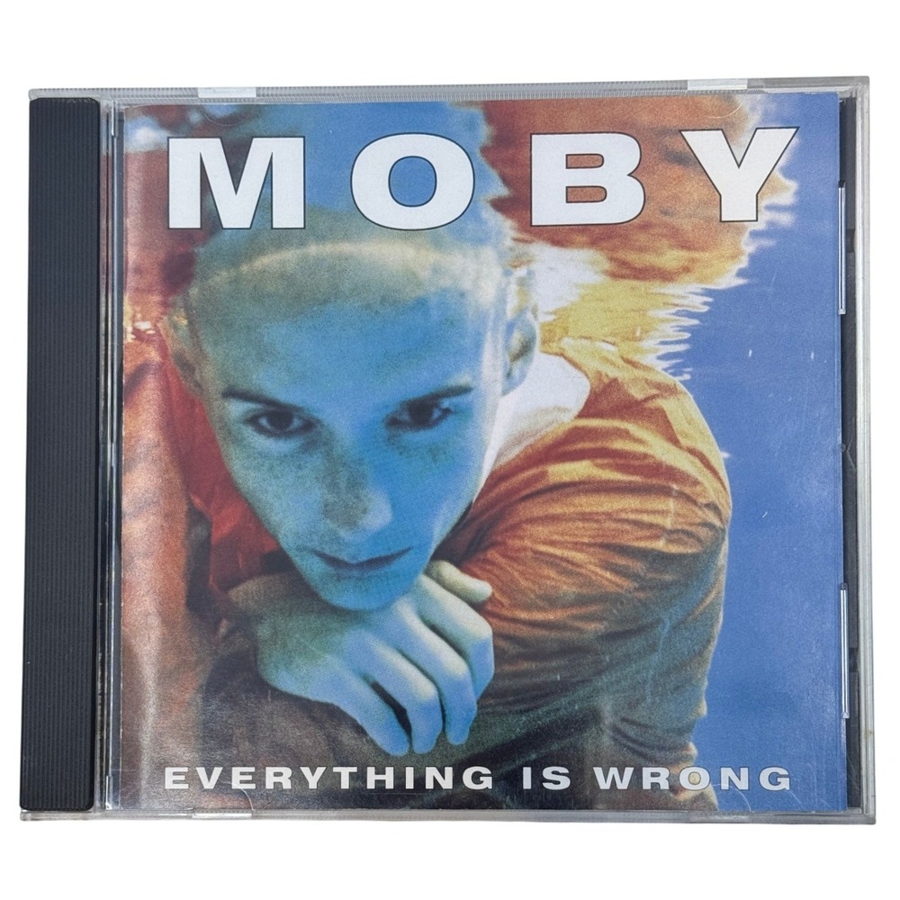 Moby Everything Is Wrong CD 1995 Elektra 61701-2 Electronic Music Album